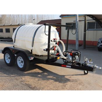 2000L塑料水塔罐拖車(chē)