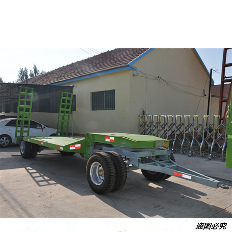 7噸挖掘機(jī)平板拖車